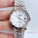 EW Rolex Oyster Perpetual Datejust White Dial 36mm Watch / Best Chinese Replica Watches